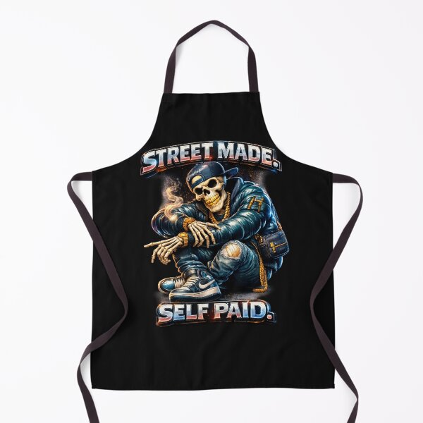 Item preview, Street Made Self Paid Skull Streetwear designed and sold by RawEdgeStudios.
