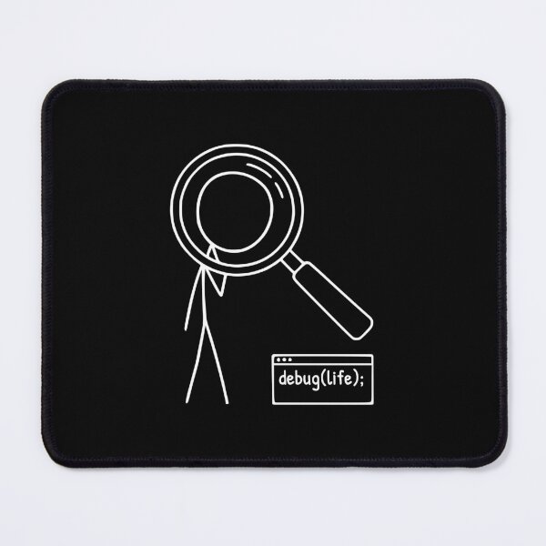 Item preview, Debug Life XKCD Style Programmer Humor designed and sold by AnnSign.