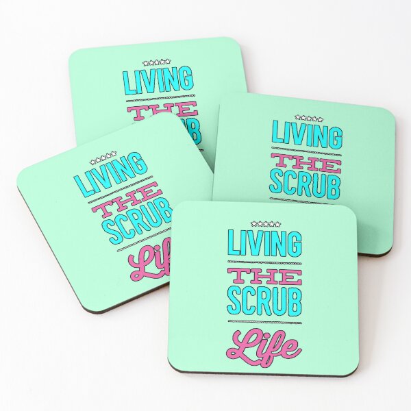 Item preview, Living the Scrub Life Funny Phrase Healthcare Design for Nurses and Medical Staff Original Gift designed and sold by AstronautMerch.