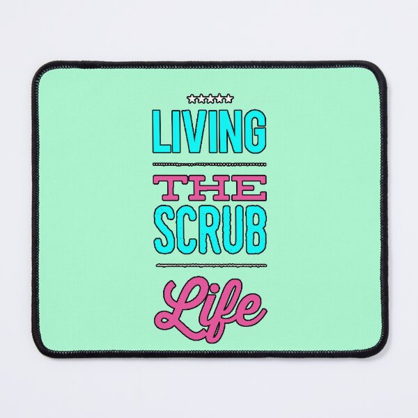 Item preview, Living the Scrub Life Funny Phrase Healthcare Design for Nurses and Medical Staff Original Gift designed and sold by AstronautMerch.