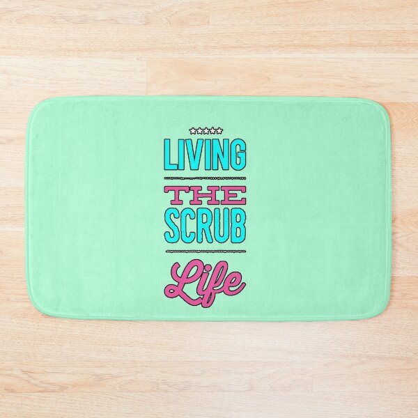 Item preview, Living the Scrub Life Funny Phrase Healthcare Design for Nurses and Medical Staff Original Gift designed and sold by AstronautMerch.