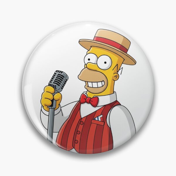 Artikelvorschau, Homer Singer Barbershop Quartet Showman entworfen und verkauft von DohLab.