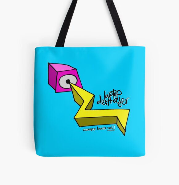 Laptop Destroyer - ZZAAPP Beats Vol. 1 - ZZAAPP001 Tote Bag for