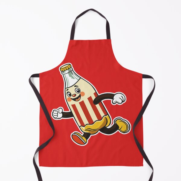 Item preview, Running Retro Soda – Fast & Fizzy Vintage Cartoon Design designed and sold by MerlinWear.