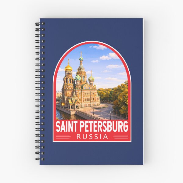 Item preview, Saint Petersburg Russia Travel Art Emblem designed and sold by KrisSidDesigns.