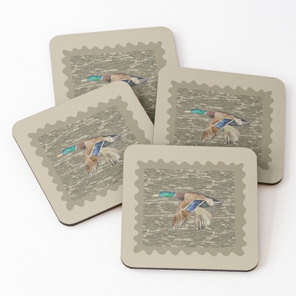 Item preview, Bottomland Mallard Postage Stamp designed and sold by hardhathunny.