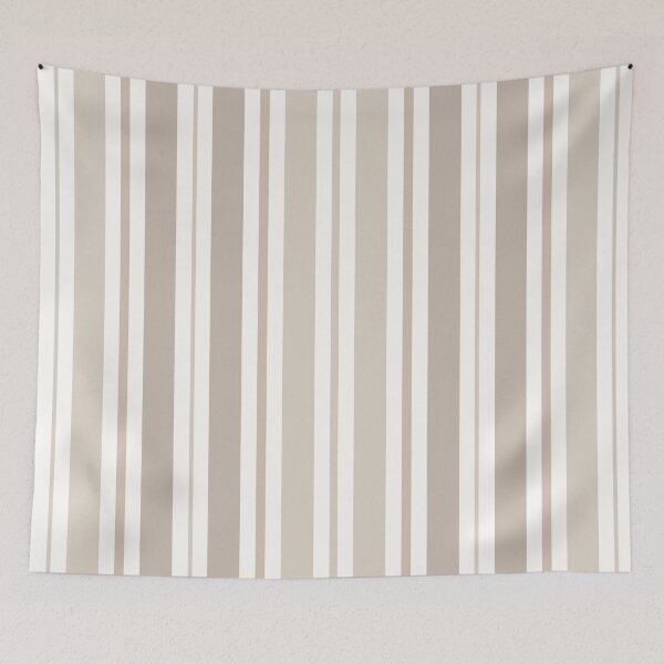 Item preview, Neutral Vertical Stripe Pattern Beige Minimal Classic designed and sold by trajeado14.