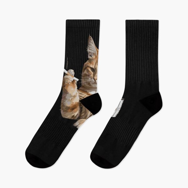 Item preview, Cat Meme Cat Smoking Cigarette And Beer Baddies Meme Gen Z designed and sold by Dressed For  Duty.