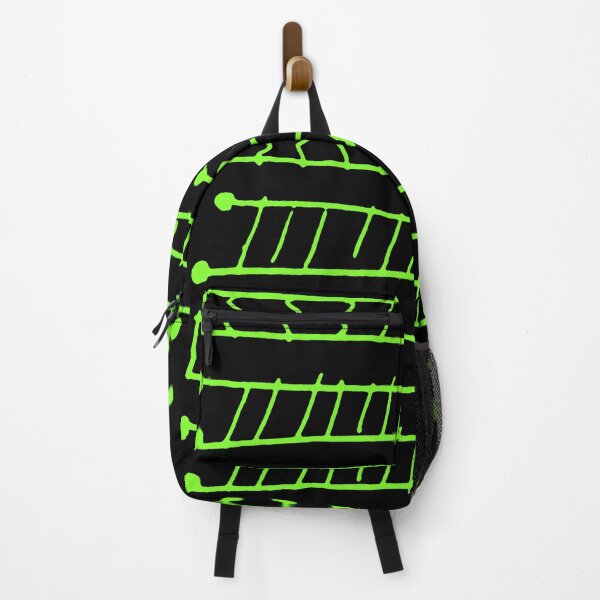 Item preview, Lines and shapes pattern over black background designed and sold by DFLC Prints.
