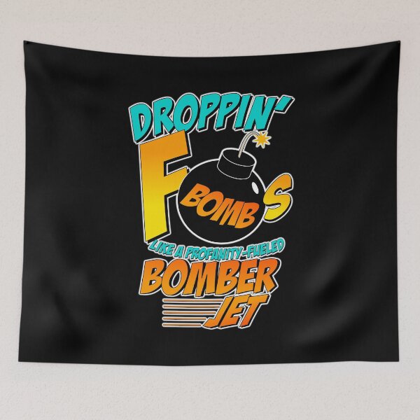 Item preview, Droppin' F-Bombs designed and sold by LeatherRebel75.