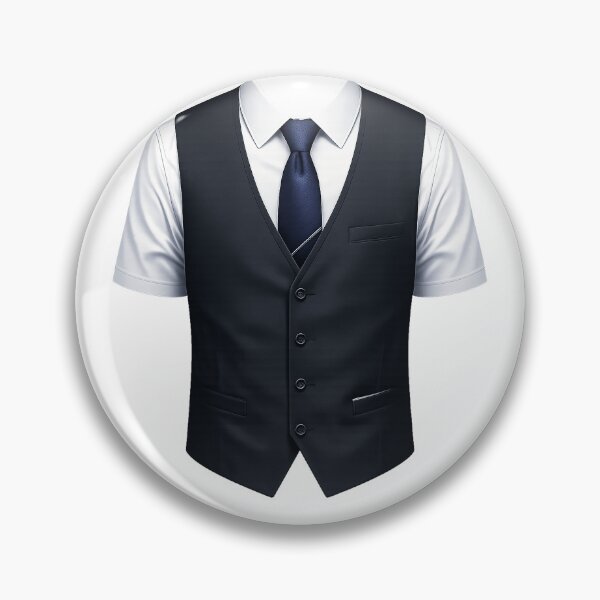 Item preview, Effortless Business Casual – Vest & Tie T-Shirt designed and sold by EpicLuck.