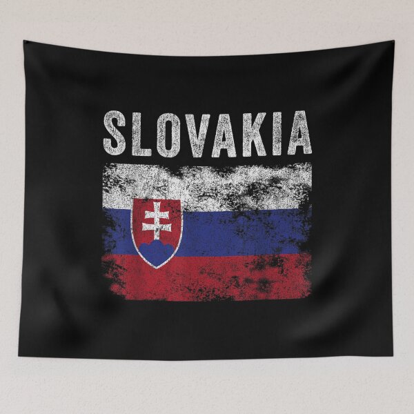 Item preview, Flag of Slovakia, Slovakia flag designed and sold by AddlPoolart.
