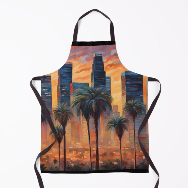 Item preview, Dancing Palms and the Urban Symphony designed and sold by Undersea Ai Art.