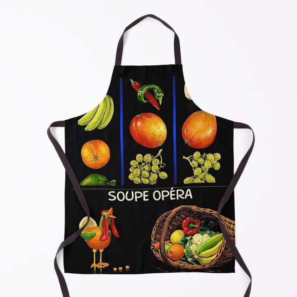 Item preview, Tribute to the French television program Soupe Opéra (fan art) designed and sold by PopCultureAndStuff.