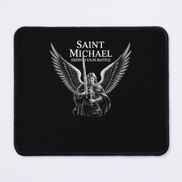 Item preview, Saint Michael Defend Us In Battle Faith Catholic Christian designed and sold by Dressed For  Duty.