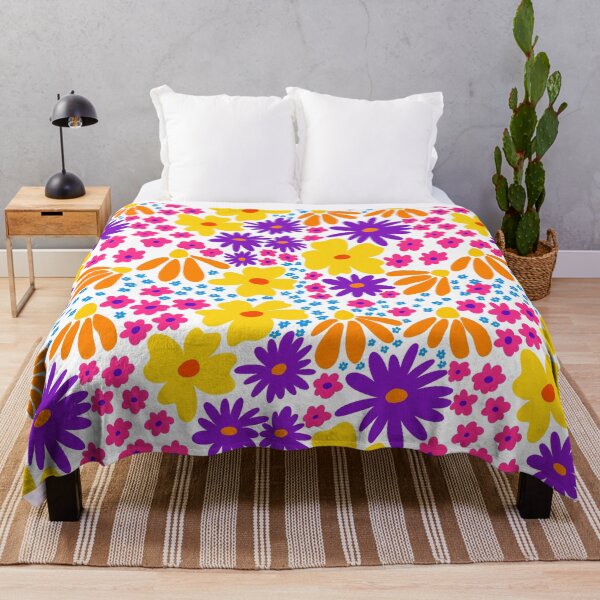 Item preview, Colorful abstract flowers pattern2 designed and sold by Ana Moguš.