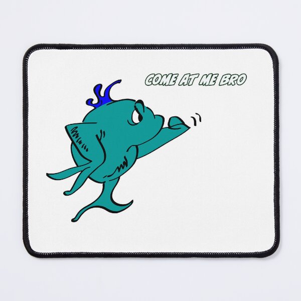 Item preview, Angry fish - Come at me bro designed and sold by wobblyfrogs.