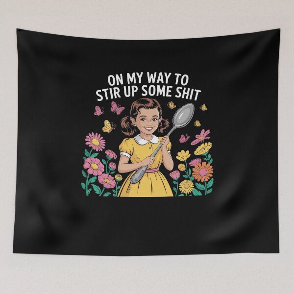 Item preview, Funny On My Way To Stir Up Some designed and sold by Dressed For  Duty.