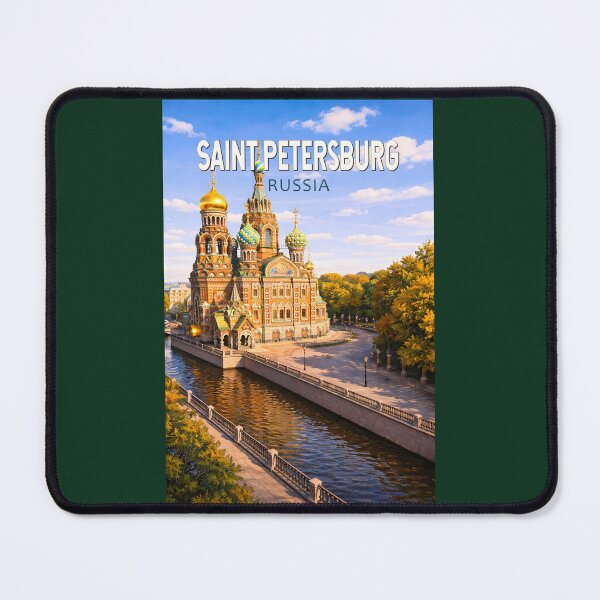 Item preview, Saint Petersburg Russia Illustration Travel Art Vintage designed and sold by KrisSidDesigns.