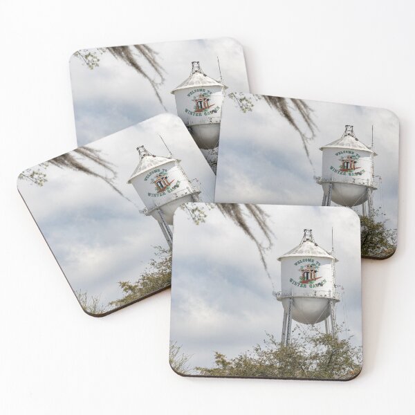 Item preview, Winter Garden Water Tower designed and sold by jrtwynam.