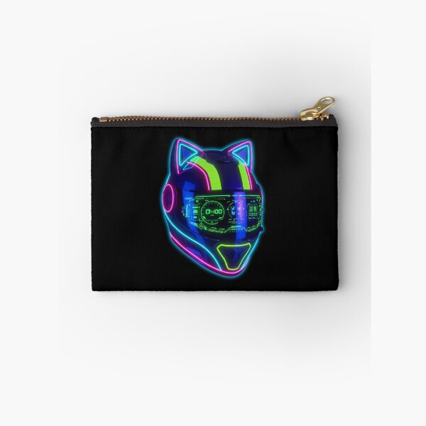 Item preview, Cyber Cat Helmet Neon Interface designed and sold by powersunlight.