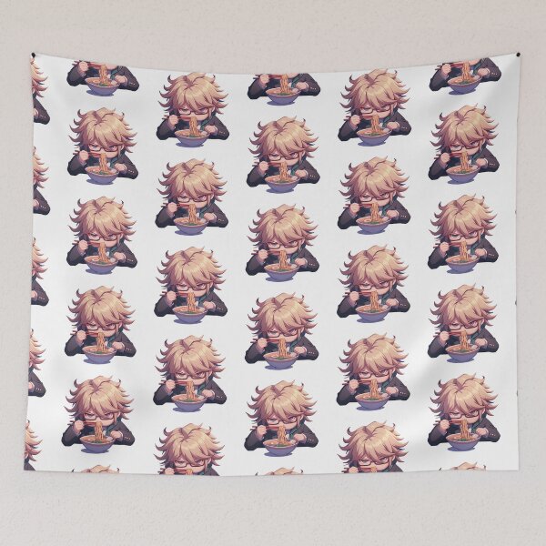 Item preview, Byakuya Togami Danganronpa Chibi Ramen With Cool Glasses And Classy Mood designed and sold by mildaclairmo.