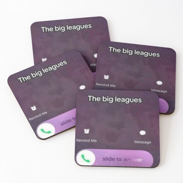 Item preview, the big leagues are calling designed and sold by hangrygangy.