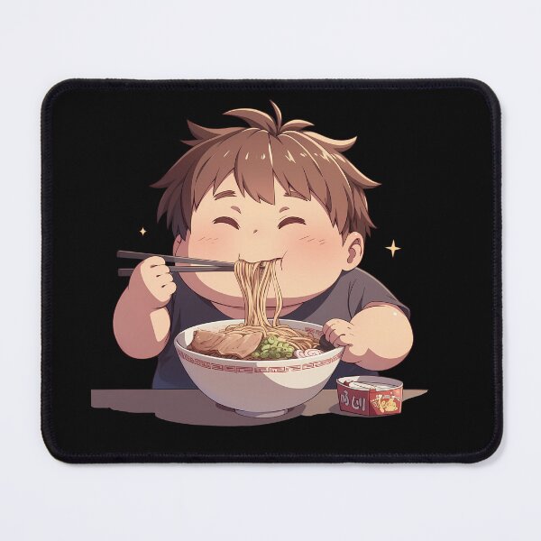 Item preview, Okazaki Tomoya Clannad Chibi Kawaii Ramen Cozy Noodle Slurp designed and sold by mildaclairmo.