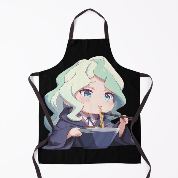 Item preview, Diana Cavendish Little Witch Academia Chibi Kawaii Ramen Magic Cute designed and sold by mildaclairmo.