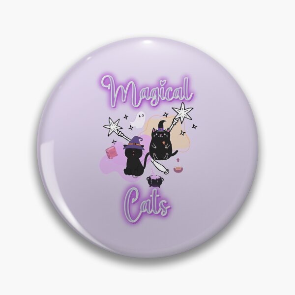 Item preview, Magical cats T-shirt Design designed and sold by BoldMarks.