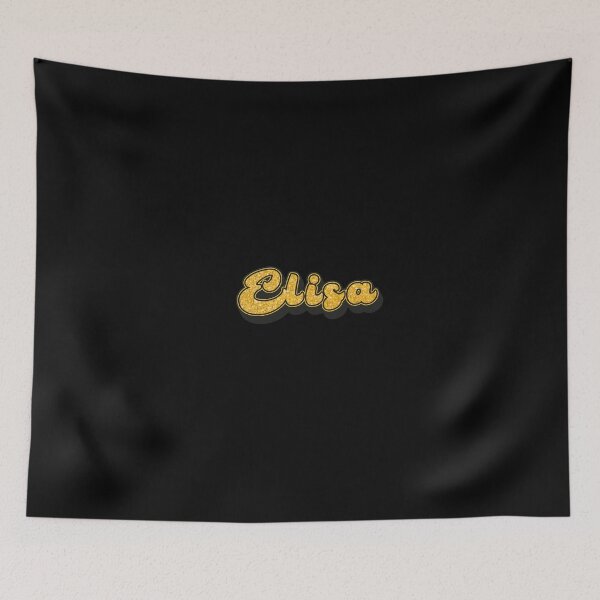 Item preview, Elisa Personalized Funny Custom Name - Cool Design for Women and Girls designed and sold by Watsonarts.