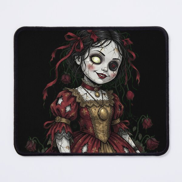 Item preview, Creepy Porcelain Doll Artistic Horror designed and sold by Chaotic Cuties.