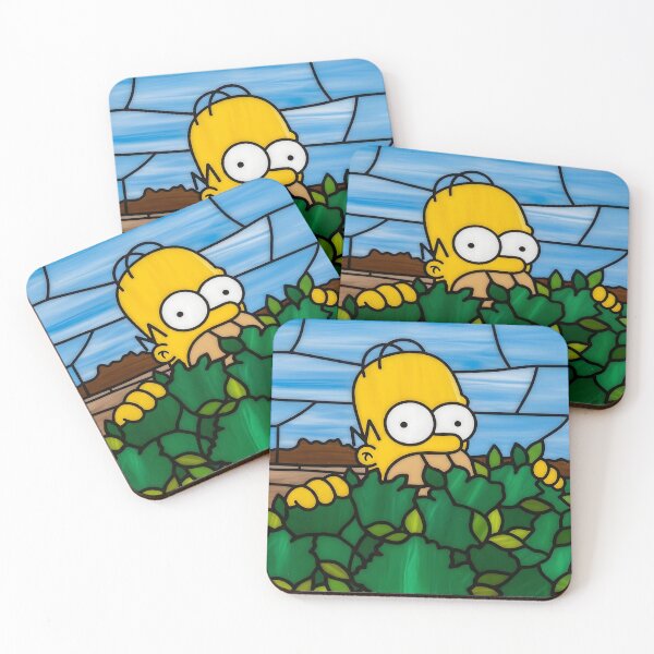 Item preview, Homer Backing Into Bushes Meme Funny Simpsons Art designed and sold by DohLab.