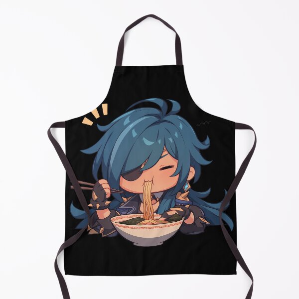 Item preview, Kaeya Genshin Impact Cool Chibi Ramen Slurp designed and sold by mildaclairmo.