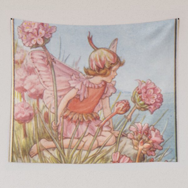 Item preview, Thrift Flower Fairy - Vintage Art by Cicely Mary Barker designed and sold by Randomundi.
