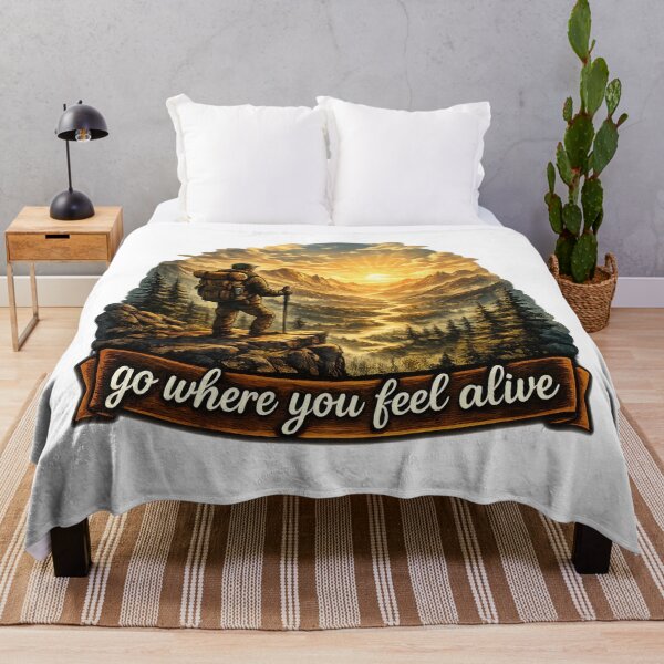 Item preview, Hiker Mountain Sunrise  designed and sold by jgvisualarts.