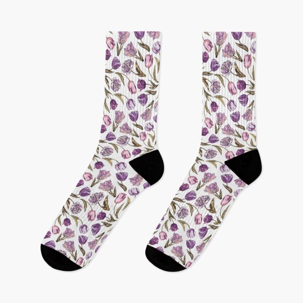 Item preview, Tulip Radiance Vintage Purple  designed and sold by Kelsey Worth.