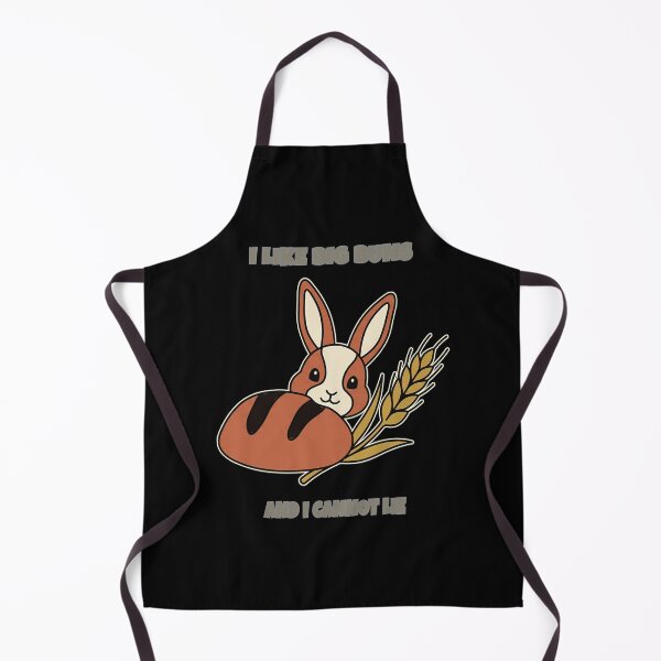 Item preview, Funny Baker Rabbit - I Like Big Buns and I Cannot Lie designed and sold by WAWERJ STUDIO.
