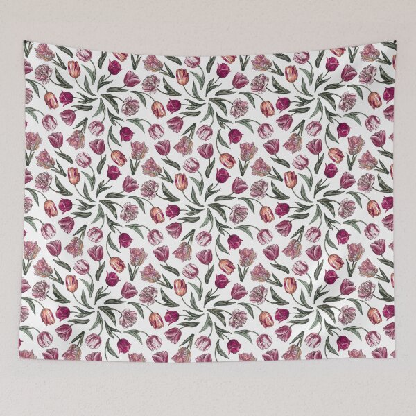 Item preview, Tulip Radiance Victorian Red designed and sold by Kelsey Worth.