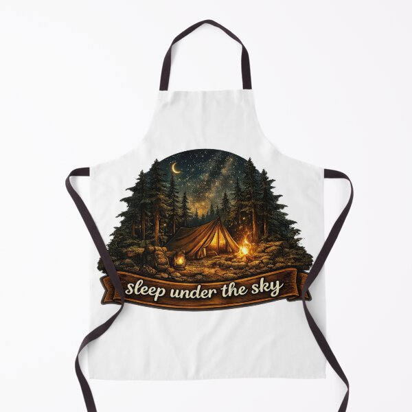 Item preview, Night Camping Forest designed and sold by jgvisualarts.
