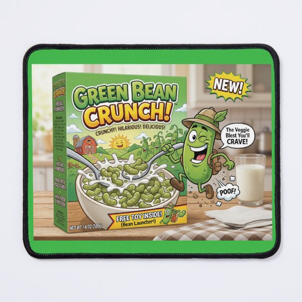 Item preview, Products that never took off: Green Bean crunch cereal designed and sold by Robo-Mart Smart Shopping.