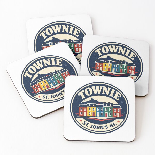 Item preview, Townie St. John’s NL – Jellybean Row Newfoundland Badge designed and sold by EastEndTownie.