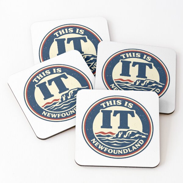 Item preview, This Is It Newfoundland – Vintage Coastal Badge designed and sold by EastEndTownie.