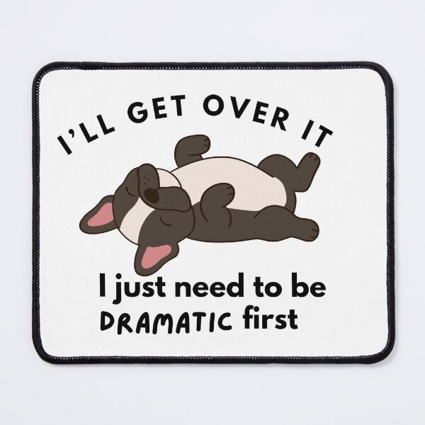 Item preview, French bulldog dramatic first  designed and sold by Cozyconvo.