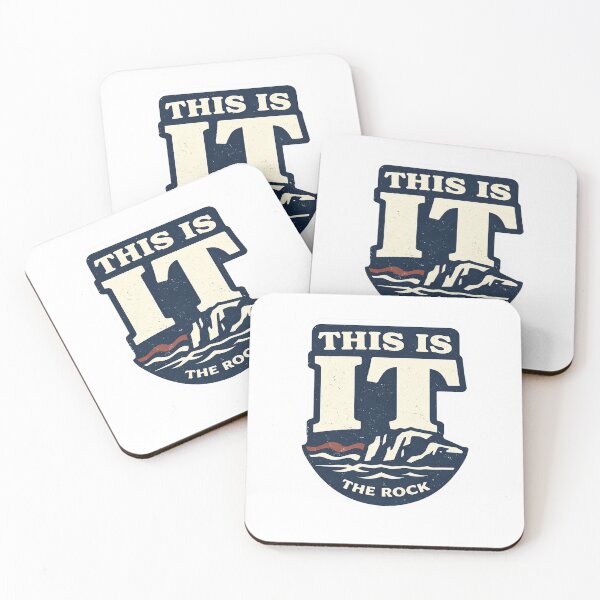 Item preview, This Is It – The Rock Newfoundland Vintage Badge designed and sold by EastEndTownie.