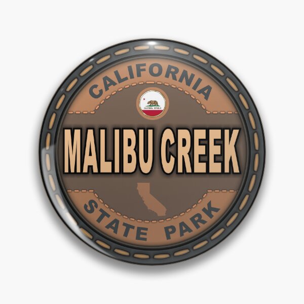 Item preview, Malibu Creek State Park California stitching effect designed and sold by studioss76.