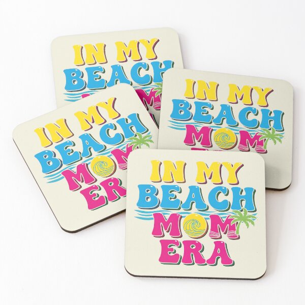 Item preview, In My Beach Mom Era – Trendy Coastal Mom Typography Design designed and sold by Sea Gem.