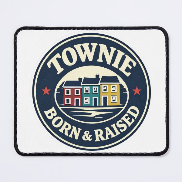 Item preview, Townie Born & Raised – Jellybean Row Newfoundland Badge designed and sold by EastEndTownie.