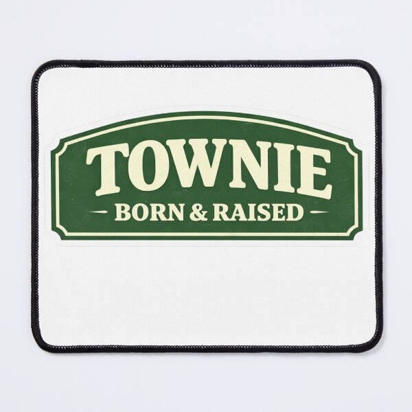 Item preview, Townie Born & Raised – Vintage Street Sign designed and sold by EastEndTownie.