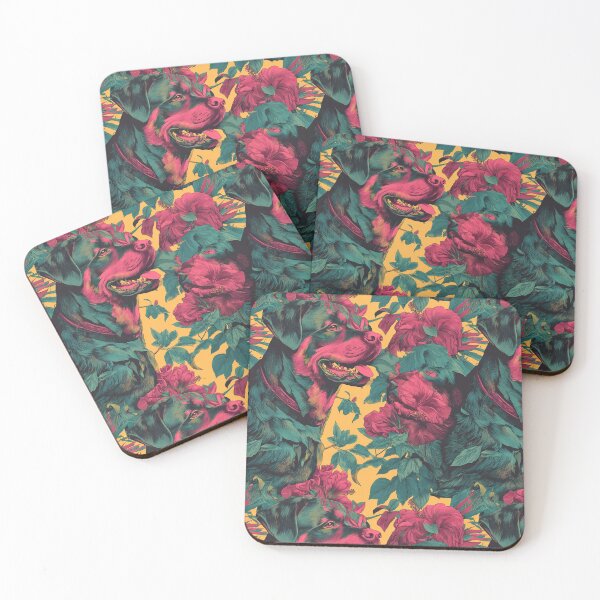 Item preview, Minimalistic Woodland Dog Camo Pattern  - Father'S Day Gifts designed and sold by RoyalStarsPatts.